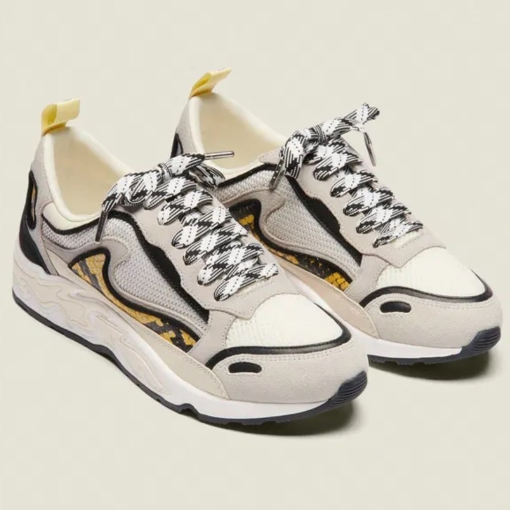 $425 SANDRO New flame sneakers sz 41